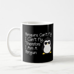 Pinguine können Pinguin nicht fliegen Kaffeetasse