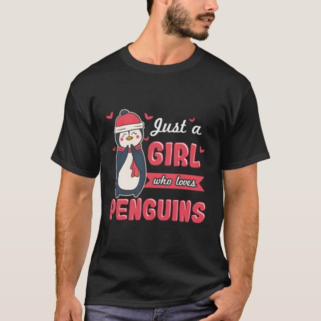 Pinguine Liebe T-Shirt (Vorderseite)