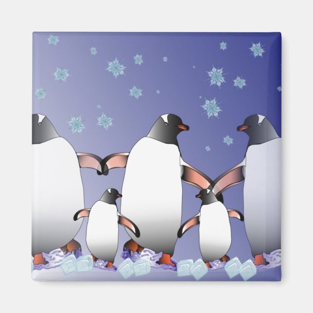 Pinguine Magnet (Vorne)