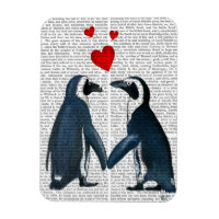 Pinguine mit Lieben