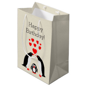 Pinguine Mittlere Geschenktüte