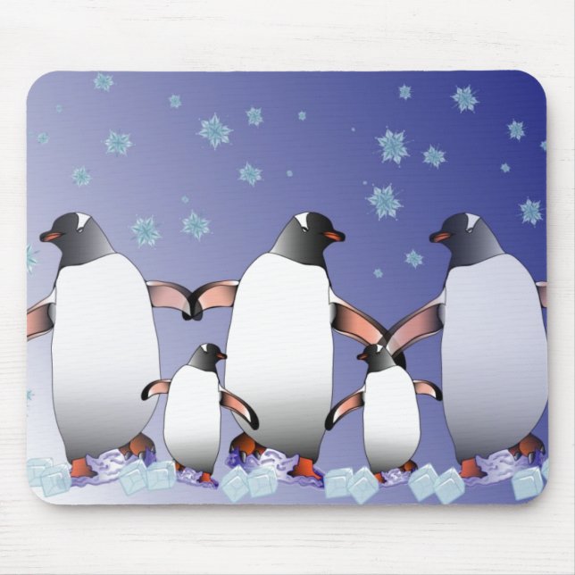 Pinguine Mousepad (Vorne)