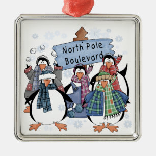 Pinguine Nord-Pole Holiday Keepake Ornament