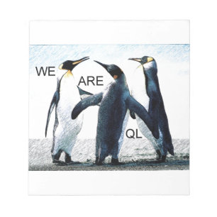 Pinguine Notizblock