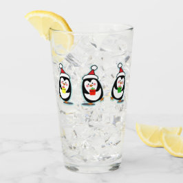 Pinguine Pint Glass - Weihnachtsgestaltung Glas