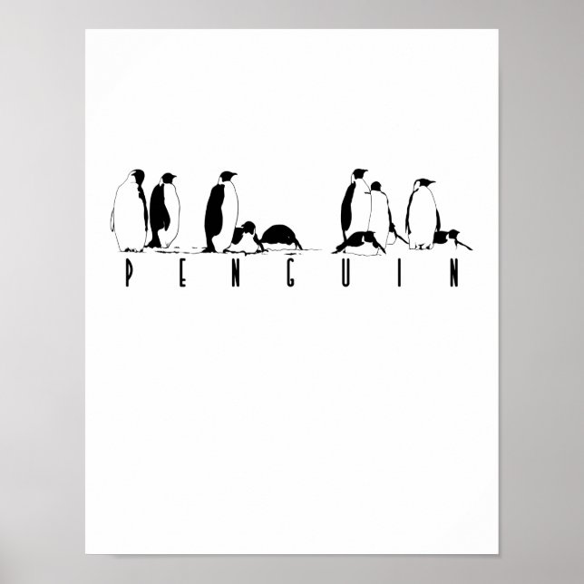 Pinguine Poster (Vorne)