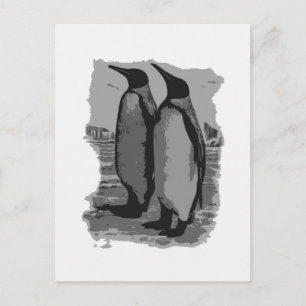 Pinguine Postkarte