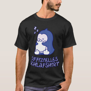 Pinguine Schlafen Pajama Nightgown Dream Bed T-Shirt