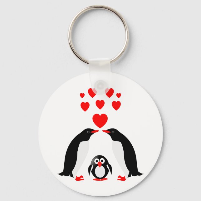 Pinguine Schlüsselanhänger (Vorderseite)