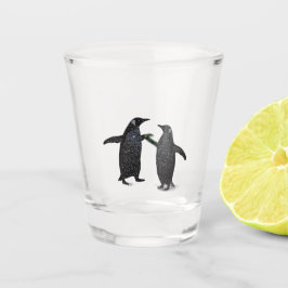 Pinguine-Schussglas Schnapsglas