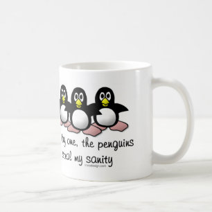 Pinguine stehlen meine Vernunft Tasse