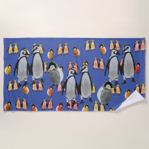 Pinguine Strandtuch