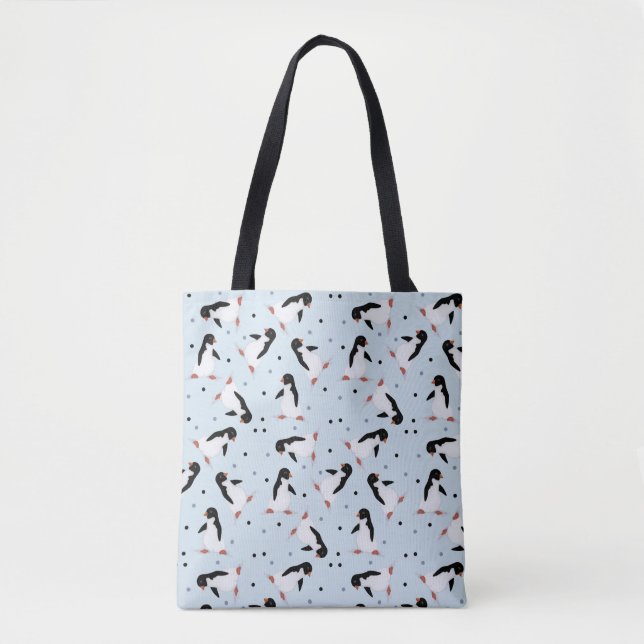 Pinguine überall in der Print Tote Bag (Vorderseite)