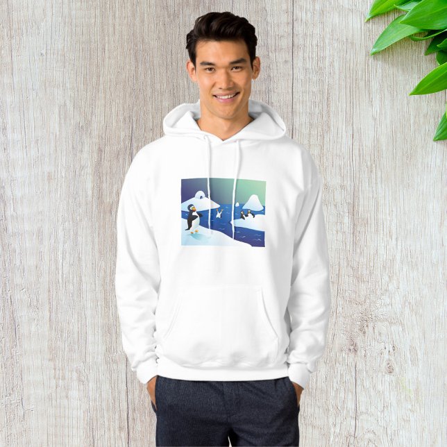 Pinguine und Eis Hoodie (Von Creator hochgeladen)