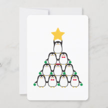 Pinguine Weihnachtsbaum -