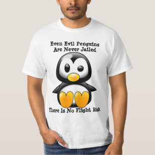Pinguine werden nie gefangen gesetzt T-Shirt