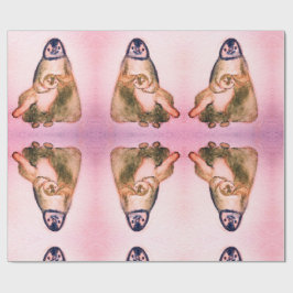Pinguine Wrapping Paper Geschenkpapier