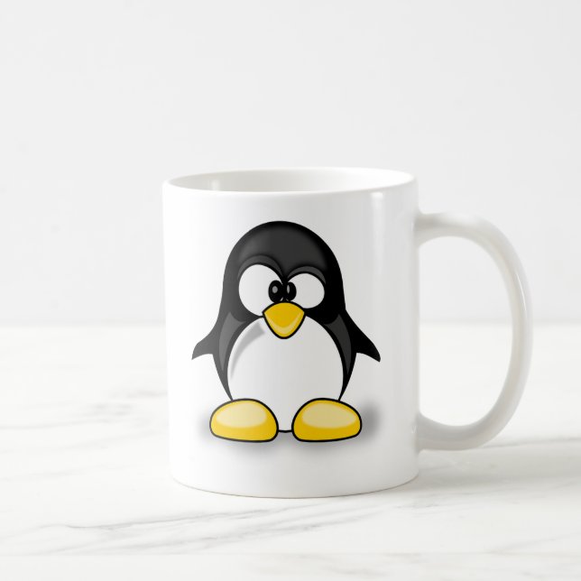 Pinguineinzelteile Kaffeetasse (Rechts)