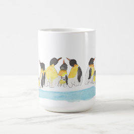 Pinguinfamilie Kaffeetasse
