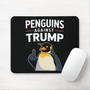 Pinguinflossen hoch Widerstehen Pinguine gegen Tru Mousepad