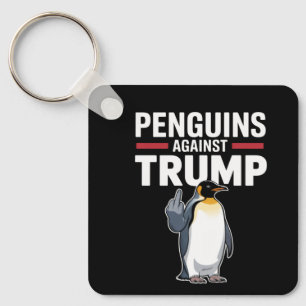 Pinguinflossen hoch Widerstehen Pinguine gegen Tru Schlüsselanhänger