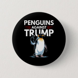 Pinguinflossen rauf wehren lustige Pinguine gegen Button