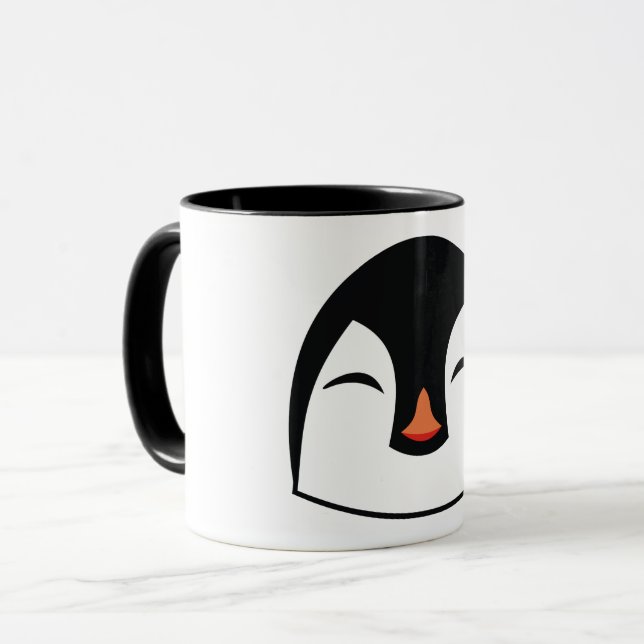 Pinguingesicht Tasse (Vorderseite Links)