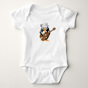 Pinguingitarrist Baby Strampler
