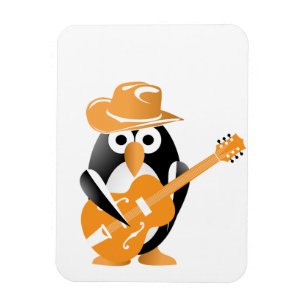 Pinguingitarrist Magnet