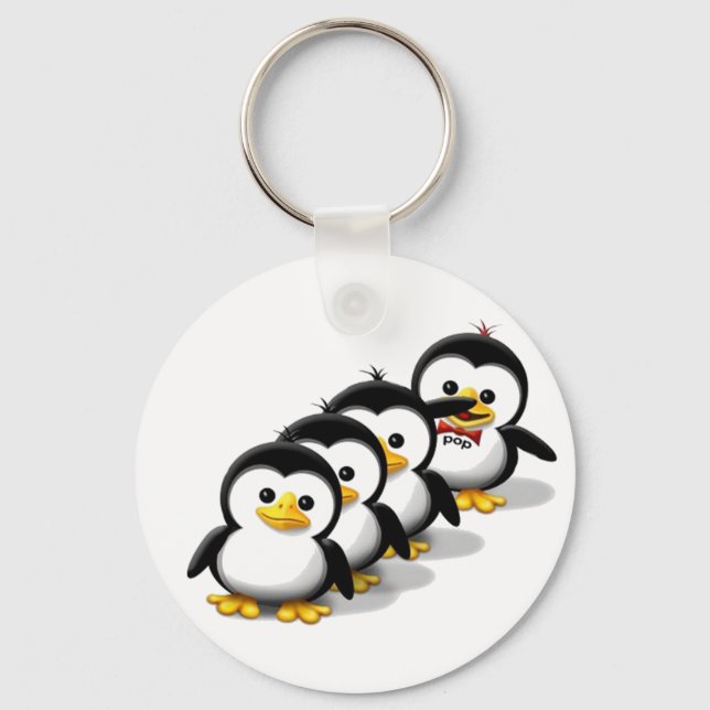 Pinguinhalle Schlüsselanhänger (Vorderseite)