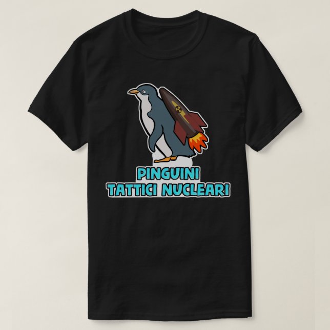 Pinguini Tattici Nucleari Musikgruppe Rock Pop Art T-Shirt (Design vorne)