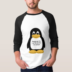 Pinguinillustrierung T-Shirt