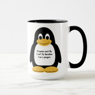 Pinguinillustrierung Tasse