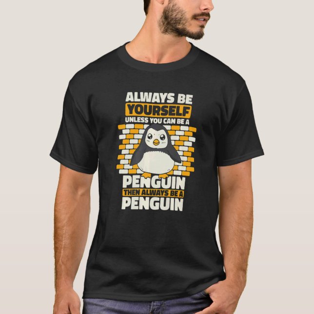 Pinguinkönig Pinguin Tier   T-Shirt (Vorderseite)