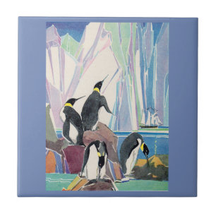 Pinguinland Fliese