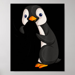 Pinguinliebhaber Kinder Mädchen Frauen Männer  Poster
