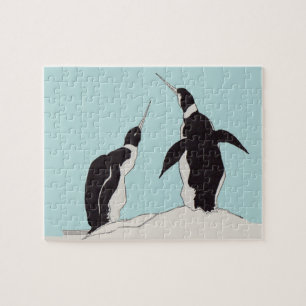 Pinguinpaar Puzzle