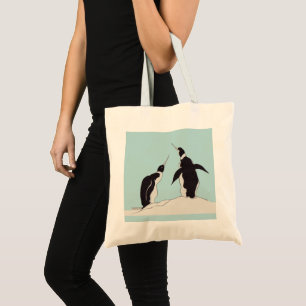 Pinguinpaar Tragetasche