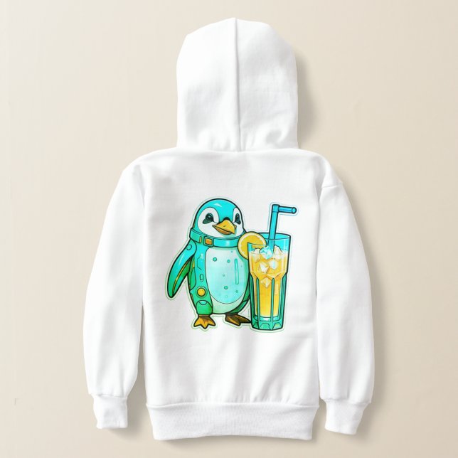 Pinguin's Aqua Sips Hoodie (AblageHinten)