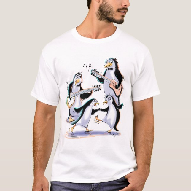 Pinguinschwingen T-Shirt (Vorderseite)