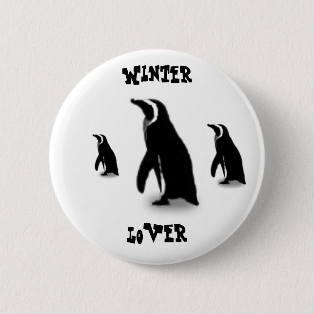 Pinguinzeit Button (Vorderseite)