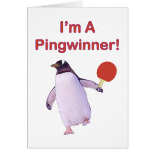 Pingwinner Pinguin-Klingeln Pong