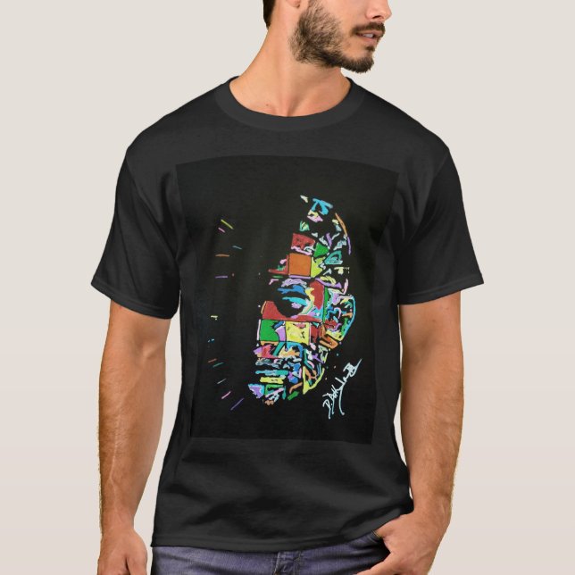 Pinhead Hellraiser Synesthesia-Malerei T-Shirt (Vorderseite)