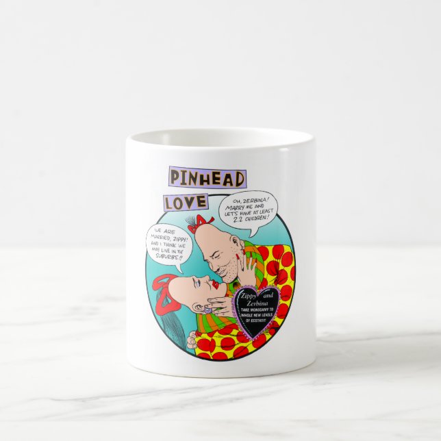 Pinhead-Liebe-Tasse Tasse (Mittel)