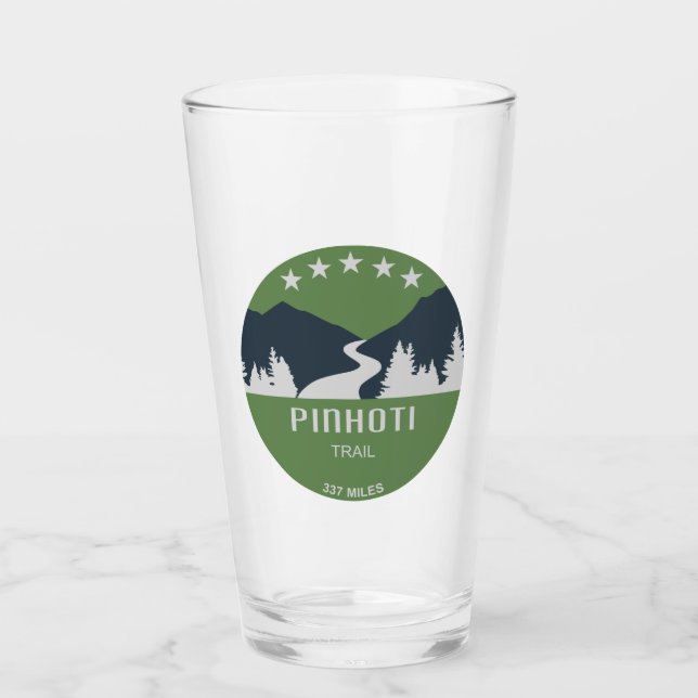 Pinhoti Trail Alabama Georgia Glas (Vorderseite)