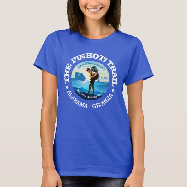 Pinhoti Trail (C) T-Shirt (Vorderseite)