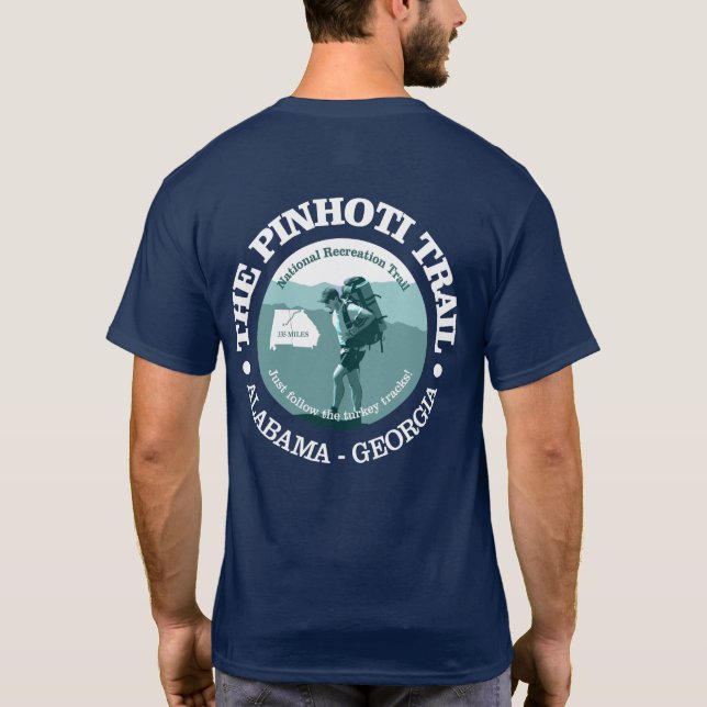 Pinhoti Trail T-Shirt (Rückseite)