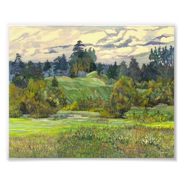 Pinien Fotodruck (Vorne)