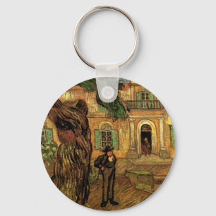 Pinien in Saint-Paul von Vincent van Gogh Schlüsselanhänger