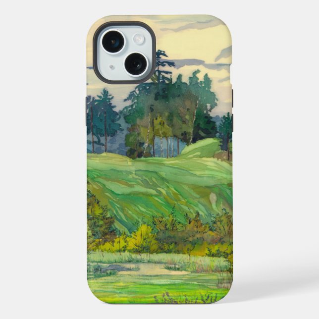 Pinien iPhone Hülle (Rückseite)
